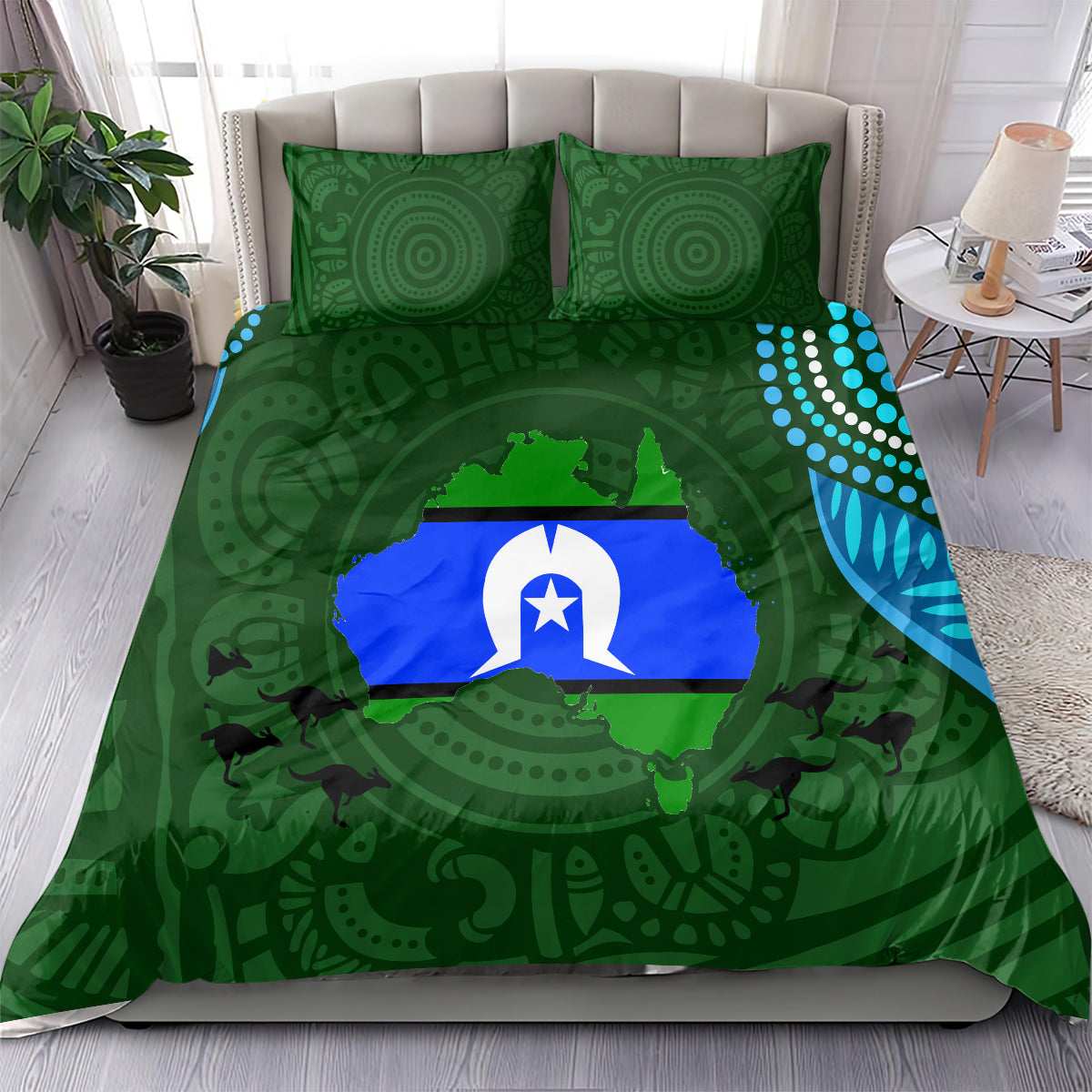 Torest Trait Islands Mix Aboriginal Pattern Bedding Set - Wonder Print Shop