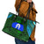 Torest Trait Islands Mix Aboriginal Pattern Leather Tote Bag - Wonder Print Shop