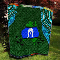 Torest Trait Islands Mix Aboriginal Pattern Quilt - Wonder Print Shop