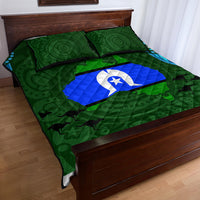 Torest Trait Islands Mix Aboriginal Pattern Quilt Bed Set - Wonder Print Shop