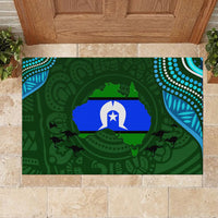 Torest Trait Islands Mix Aboriginal Pattern Rubber Doormat - Wonder Print Shop