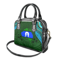Torest Trait Islands Mix Aboriginal Pattern Shoulder Handbag