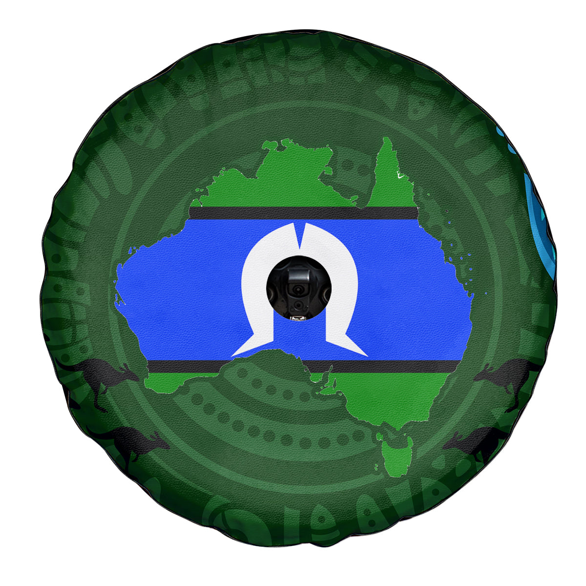 Torest Trait Islands Mix Aboriginal Pattern Spare Tire Cover - Wonder Print Shop
