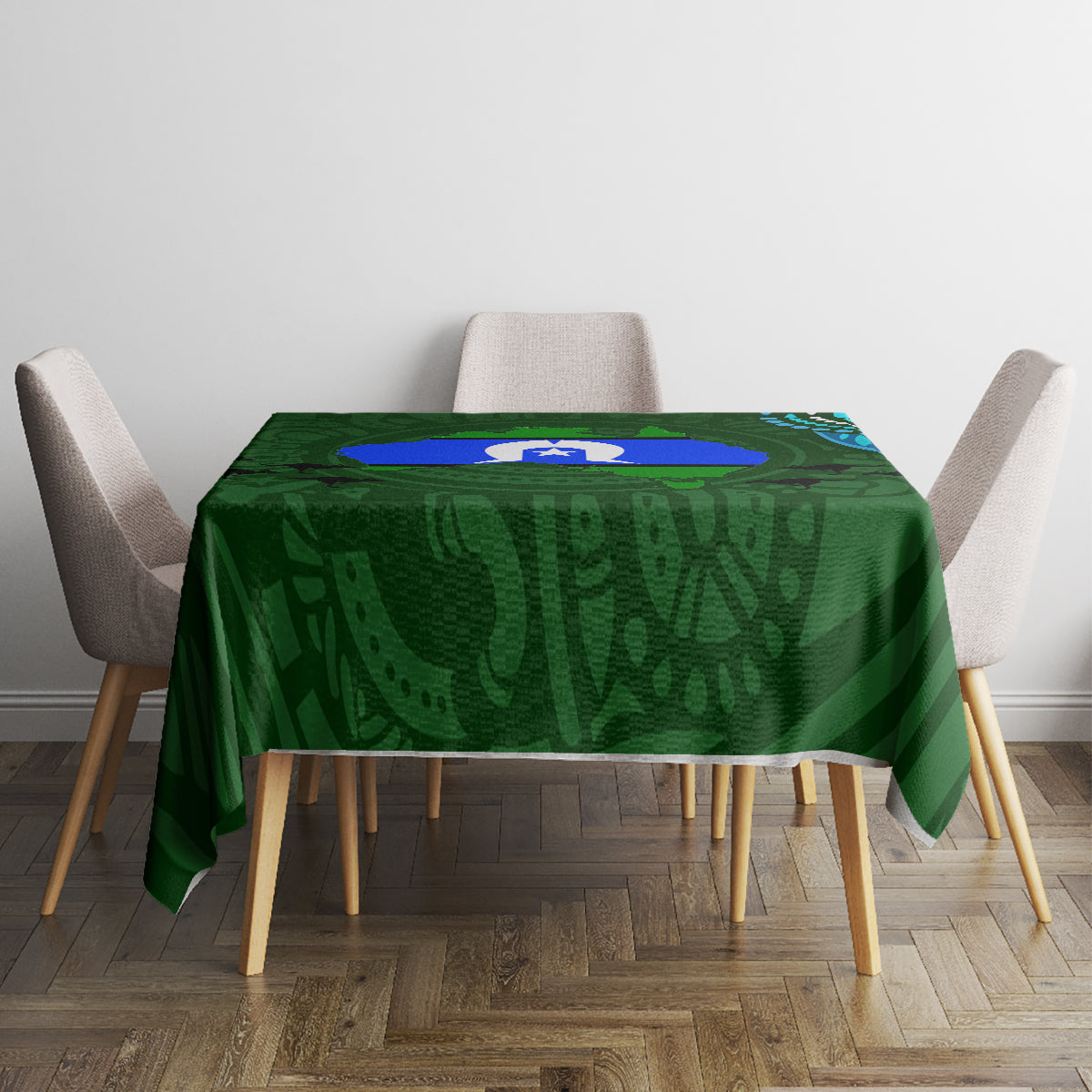 Torest Trait Islands Mix Aboriginal Pattern Tablecloth - Wonder Print Shop