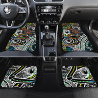 Aboriginal Lizzard Pattern Dot Art Car Mats - Wonder Print Shop