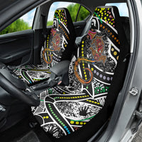 Aboriginal Lizzard Pattern Dot Art Car Seat Cover - Wonder Print Shop
