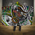 Aboriginal Lizzard Pattern Dot Art Hooded Blanket