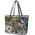 Aboriginal Lizzard Pattern Dot Art Leather Tote Bag - Wonder Print Shop