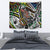 Aboriginal Lizzard Pattern Dot Art Tapestry - Wonder Print Shop