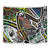 Aboriginal Lizzard Pattern Dot Art Tapestry - Wonder Print Shop