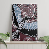 Aboriginal Pattern Bird Canvas Wall Art - Wonder Print Shop
