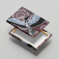 Aboriginal Pattern Bird Canvas Wall Art - Wonder Print Shop
