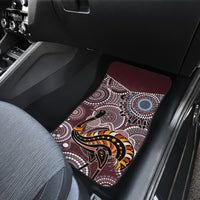 Aboriginal Pattern Bird Car Mats - Wonder Print Shop