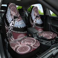 Aboriginal Pattern Bird Car Seat Cover - Wonder Print Shop