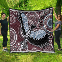 Aboriginal Pattern Bird Quilt - Wonder Print Shop