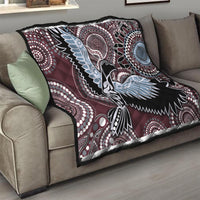 Aboriginal Pattern Bird Quilt - Wonder Print Shop