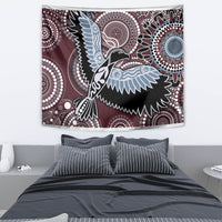 Aboriginal Pattern Bird Tapestry - Wonder Print Shop