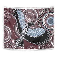 Aboriginal Pattern Bird Tapestry - Wonder Print Shop