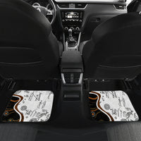 Aboriginal Kangaroo Pattern Dot Art Car Mats - Wonder Print Shop