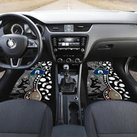 Torest Trait Islands Map Mix Aboriginal Pattern Car Mats - Wonder Print Shop