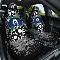 Torest Trait Islands Map Mix Aboriginal Pattern Car Seat Cover - Wonder Print Shop