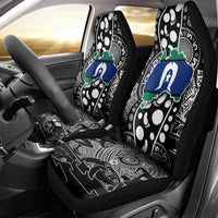 Torest Trait Islands Map Mix Aboriginal Pattern Car Seat Cover - Wonder Print Shop