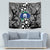 Torest Trait Islands Map Mix Aboriginal Pattern Tapestry - Wonder Print Shop