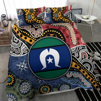 Torest Trait Islands Mix Aboriginal Pattern Bedding Set - Wonder Print Shop