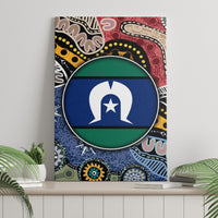 Torest Trait Islands Mix Aboriginal Pattern Canvas Wall Art - Wonder Print Shop