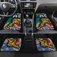 Torest Trait Islands Mix Aboriginal Pattern Car Mats - Wonder Print Shop