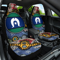 Torest Trait Islands Mix Aboriginal Pattern Car Seat Cover - Wonder Print Shop