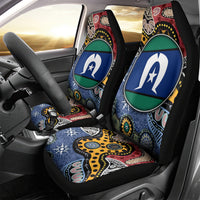 Torest Trait Islands Mix Aboriginal Pattern Car Seat Cover - Wonder Print Shop