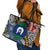 Torest Trait Islands Mix Aboriginal Pattern Leather Tote Bag - Wonder Print Shop