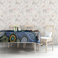 Torest Trait Islands Mix Aboriginal Pattern Tablecloth - Wonder Print Shop
