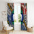 Torest Trait Islands Mix Aboriginal Pattern Window Curtain - Wonder Print Shop