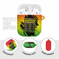 Without Black Inventors Educational List AirPods Case Black History Month African