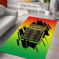 Without Black Inventors Educational List Area Rug Black History Month African