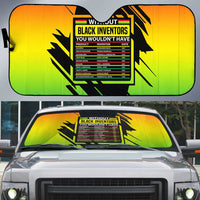 Without Black Inventors Educational List Auto Sun Shade Black History Month African
