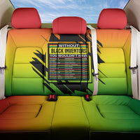 Without Black Inventors Educational List Back Car Seat Cover Black History Month African