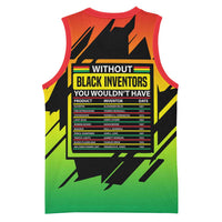 Without Black Inventors Educational List Basketball Jersey Black History Month African