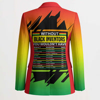 Without Black Inventors Educational List Blazer Black History Month African