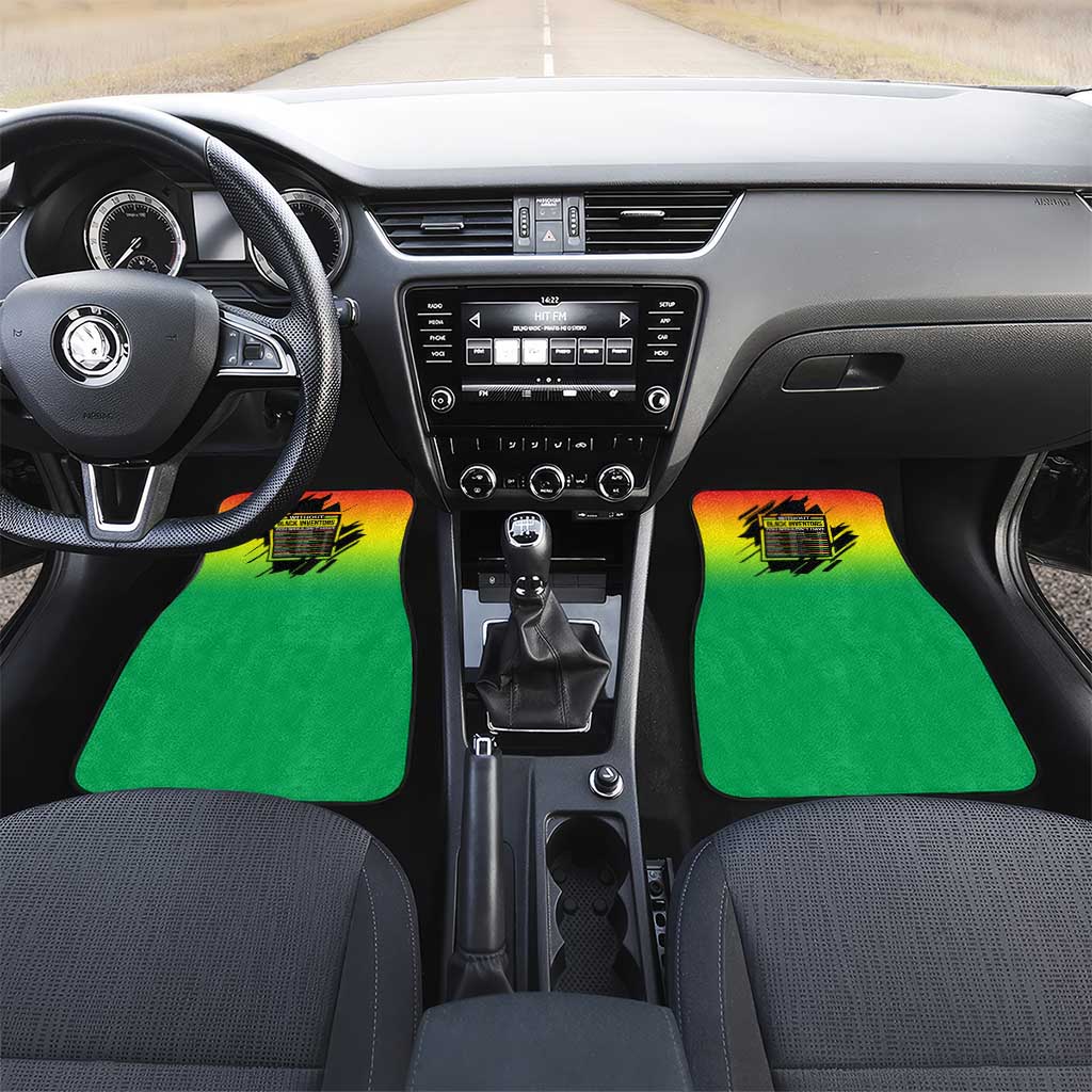 Without Black Inventors Educational List Car Mats Black History Month African