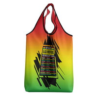 Without Black Inventors Educational List Grocery Bag Black History Month African