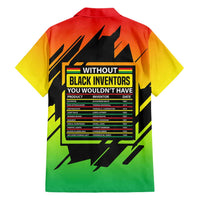 Without Black Inventors Educational List Hawaiian Shirt Black History Month African