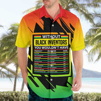 Without Black Inventors Educational List Hawaiian Shirt Black History Month African