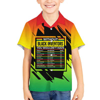 Without Black Inventors Educational List Hawaiian Shirt Black History Month African