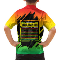 Without Black Inventors Educational List Hawaiian Shirt Black History Month African