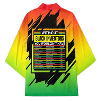 Without Black Inventors Educational List Kimono Black History Month African