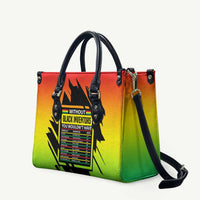Without Black Inventors Educational List Leather Bag Black History Month African