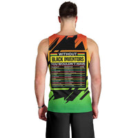 Without Black Inventors Educational List Men Tank Top Black History Month African